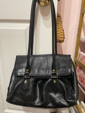 Etienne Aigner Black Leather Women's Shoulder Bag